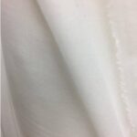 White or black French Woven Tricot INTERFACING-Fusible Light Weight