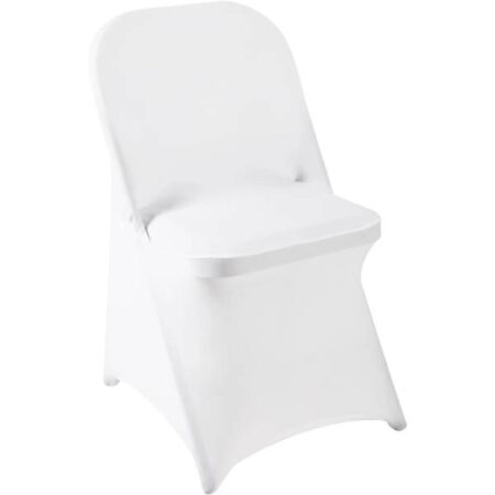 White Spandex Chair Covers