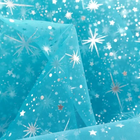 Star Bursts Sheer Organza