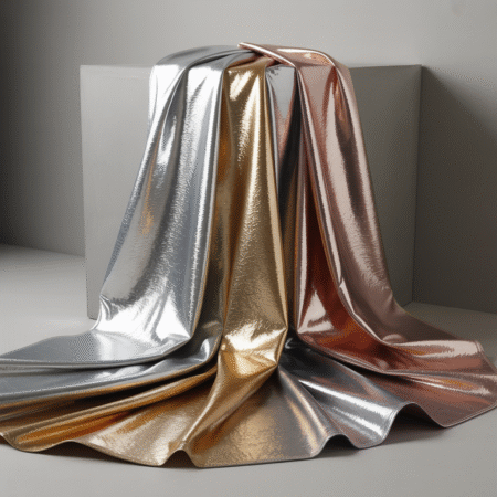 Nylon Metallic Tissue Lamé Fabric