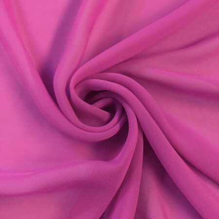 Solid Chiffon Fabric Polyester Dress Sheer 58/60" Wide by The Yard All Colors