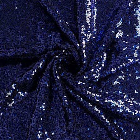 Sequin Fabric Glitter Embroidery Fabric by The Yard Material for DIY Sewing Curtain Backdrop Tablecloth Table Linen Runner Clothes