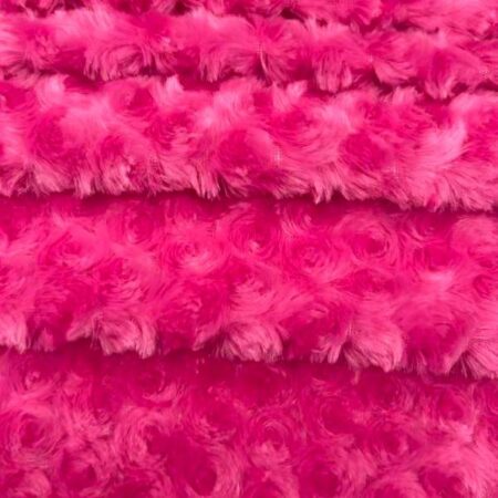 Minky Rosebud Fabric by the Yard