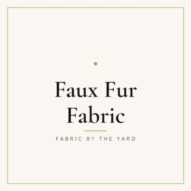 Faux Fur Fabric