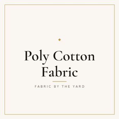 Poly Cotton Fabric