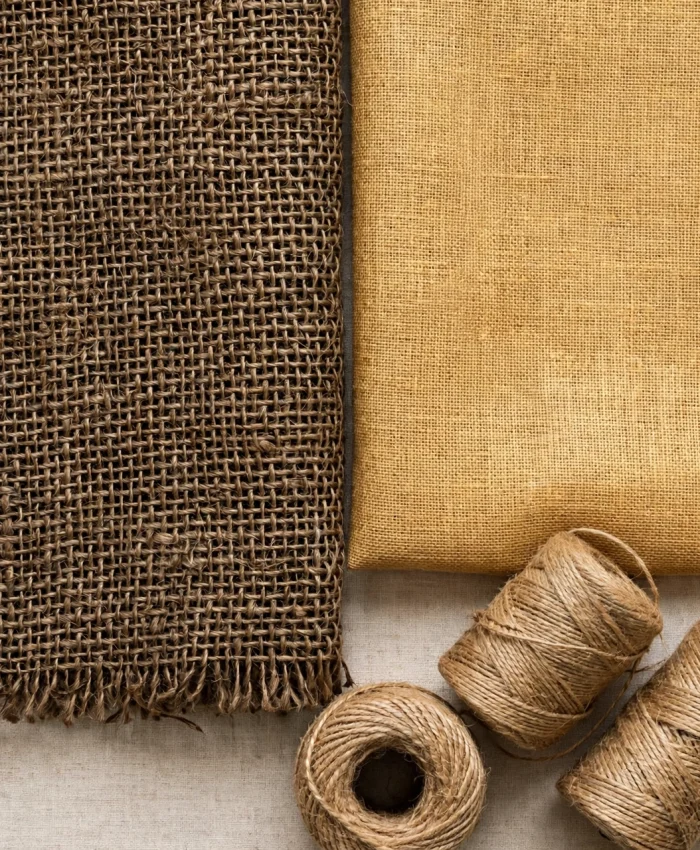 Burlap vs jute fabric comparison